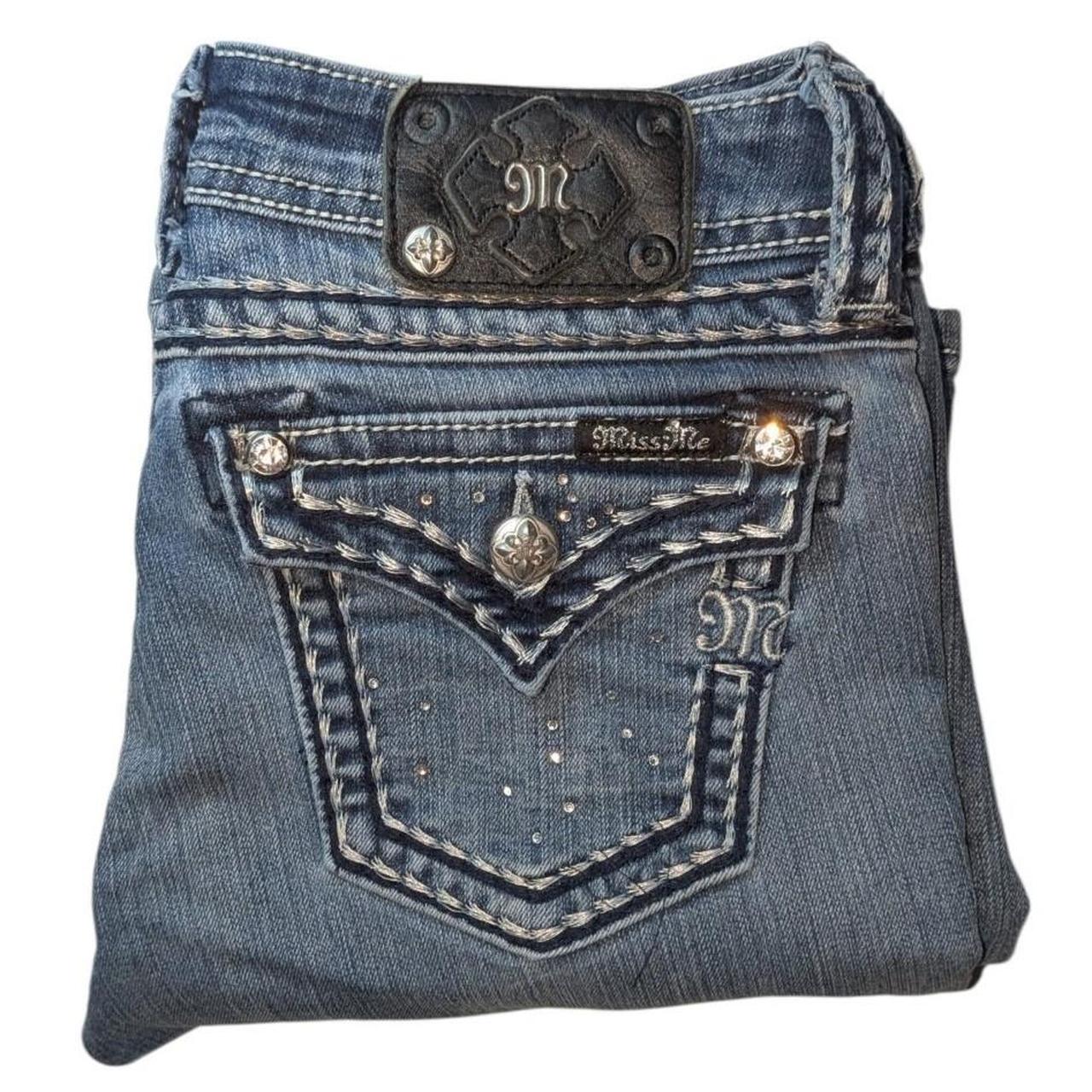 ( USED ) Miss me jeans size 28 women's bling bling
