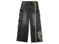 (New) Ed Hardy gray/gold jeans
