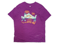 ( USED ) Nike purple T-shirt MOVING DECAL