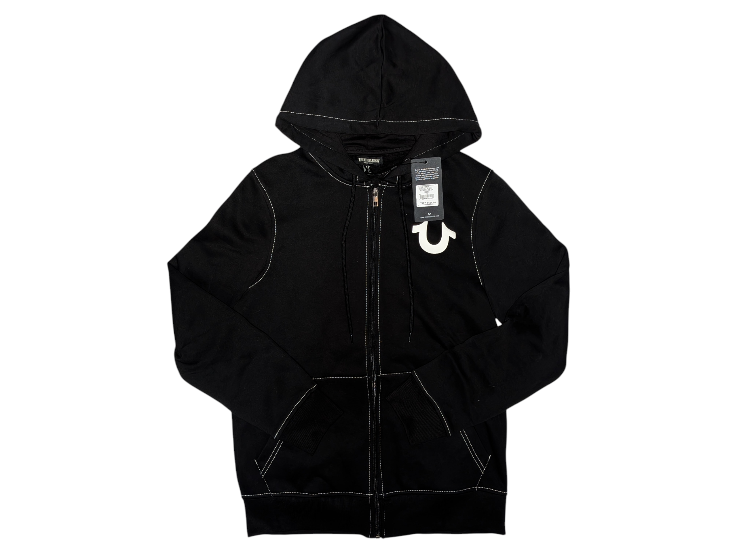(New) True religion black/white jacket