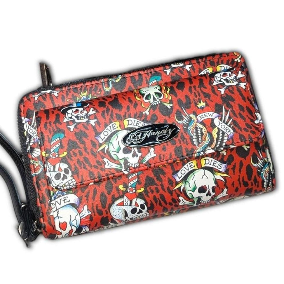 (New) Ed hardy red small size handbag