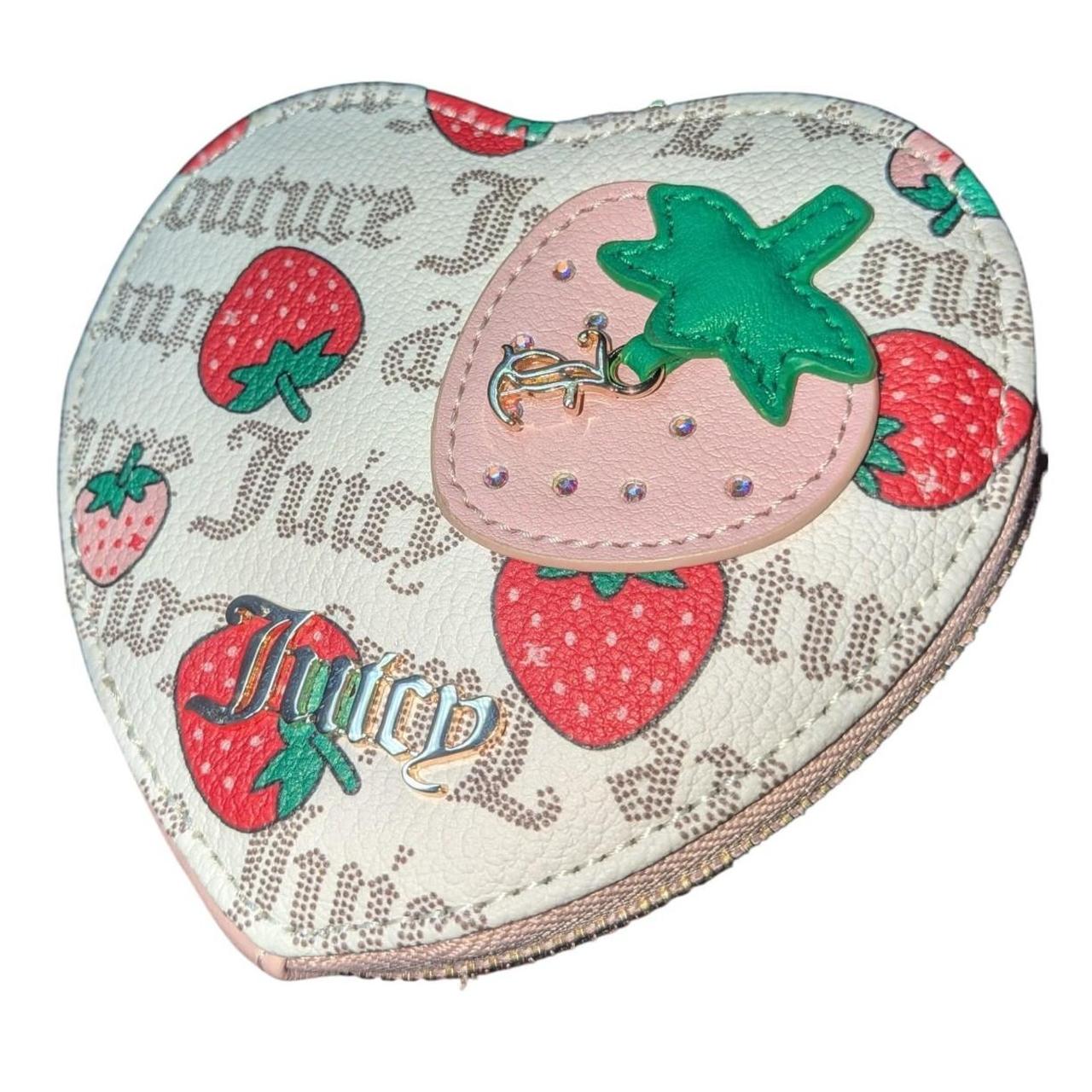 (New) Juicy Couture pink heart coin wallet