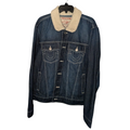 (New) Jean jacket True religion puffy collar size medium mens